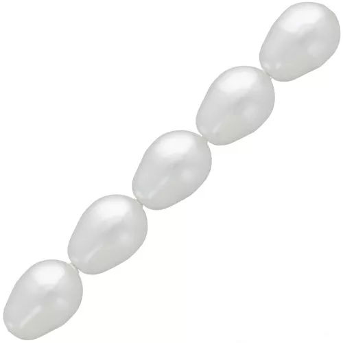 PureCrystal Pearls 5821 11x8 mm - Crystal Moonlight Pearl x5