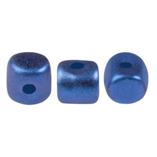 Minos® by Puca® 2.5x3 mm - Caribbean Blue Metallic Mat x5g