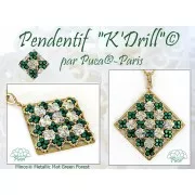 Minos® by Puca® 2.5x3 mm - Royal Blue Metallic Mat x5g