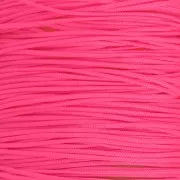Hilo de jade - Hilo de nailon trenzado de 0,5 mm - Rosa fluorescente x9m