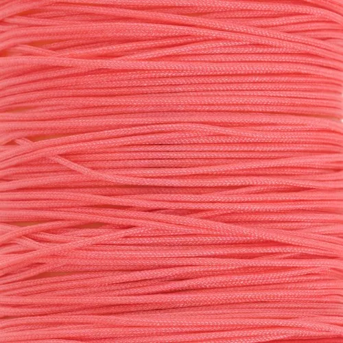 Hilo de jade - Hilo de nailon trenzado de 0,5 mm - Coral x9m