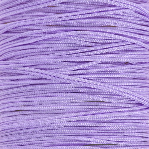 Hilo de jade - Hilo de nailon trenzado 0,5 mm - Lila x9m