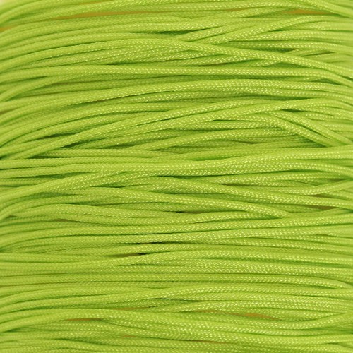 Hilo de jade - Hilo de nailon trenzado de 0,5 mm - Verde claro x9m 