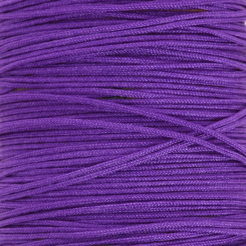 Hilo de jade - Hilo de nailon trenzado de 0,5 mm - Violeta x9m
