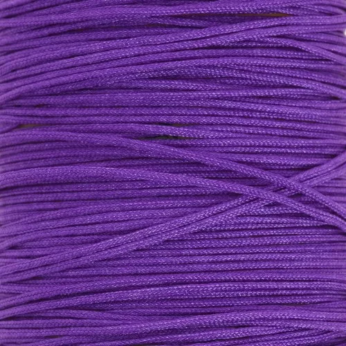 Hilo de jade - Hilo de nailon trenzado de 0,5 mm - Violeta x9m