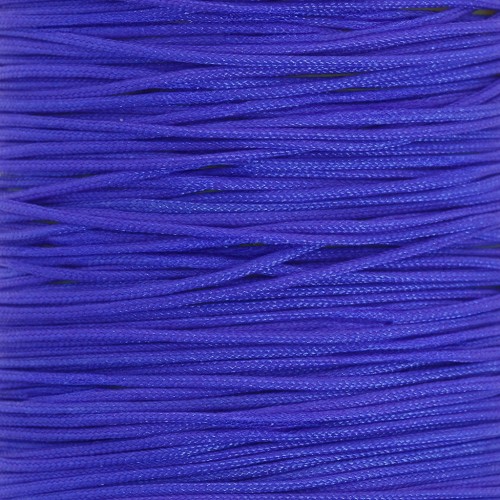 Hilo de jade - Hilo de nailon trenzado de 0,5 mm - Azul real x9m 