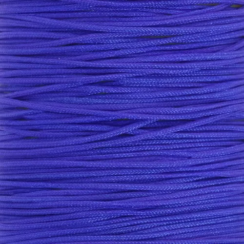 Hilo de jade - Hilo de nailon trenzado de 0,5 mm - Azul real x9m 