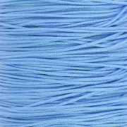 Hilo de jade - Hilo de nailon trenzado de 0,5 mm - Azul claro x9m 