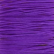 Hilo de jade - Hilo de nailon trenzado de 0,5 mm - Morado oscuro x9m 