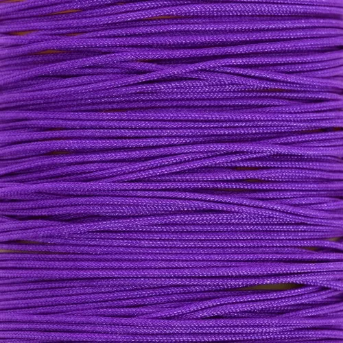 Hilo de jade - Hilo de nailon trenzado de 0,5 mm - Morado oscuro x9m