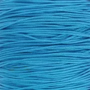 Hilo de jade - Hilo de nailon trenzado de 0,5 mm - Azul x9m 