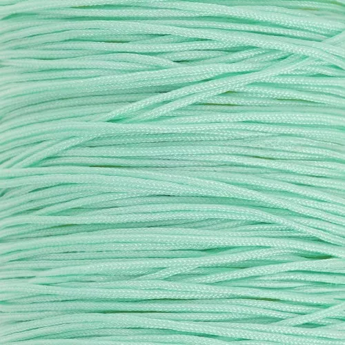 Hilo de jade - Hilo de nailon trenzado de 0,5 mm - Menta x9m