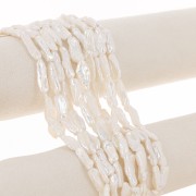 Biwa Perla Irregular de Agua Dulce 17 mm a 20 mm - Grado AA Blanca x1