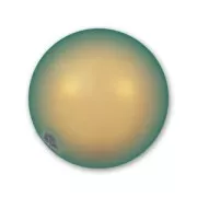 Perlada PureCrystal semi-agujereada 5818 6 mm Iridescent Green Pearl x1