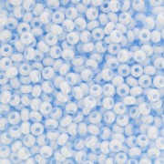 Cuentas de Rocalla Preciosa 11/0 de 2 mm - Terra Pearl - Sky Shine x20 g