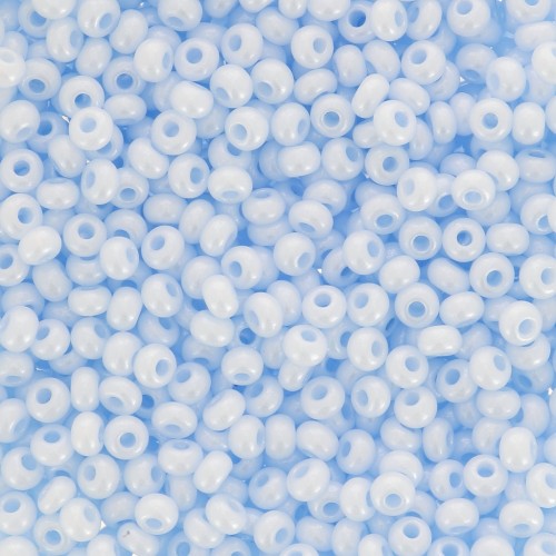 Preciosa Cuentas de rocalla 11/0 2 mm - Terra Pearl - Sky Shine x20g