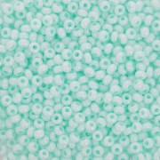 Cuentas Rocalla Preciosa 11/0 de 2 mm - Terra Pearl - Mint Shine x20 g