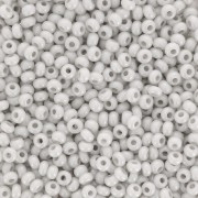 Cuentas de Rocalla Preciosa 11/0 de 2 mm - Terra Pearl - Fog Shine x20 g