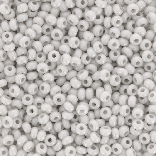 Cuentas de Rocalla Preciosa 11/0 de 2 mm - Terra Pearl - Fog Shine x20 g