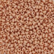 Cuentas de Rocalla Preciosa 11/0 de 2 mm - Terra Pearl - Caramel Ice x20 g