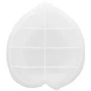 Molde de silicona para taza en forma de hoja 16x14 cm x1