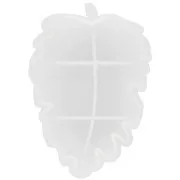 Molde de silicona para taza en forma de hoja 16x11 cm x1