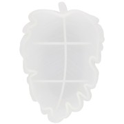 Molde de silicona para taza en forma de hoja 16x11 cm x1