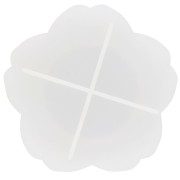 Molde de silicona para plato flor de cerezo 10,5x10,5 cm x1
