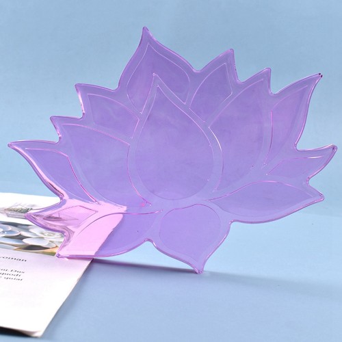 Molde de silicona para plato flor de loto 15x12 cm x1