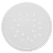 Molde de silicona posavasos redondo de fruta del dragón 12 cm x1