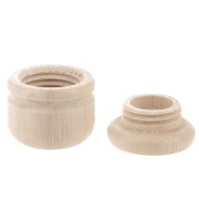 Soporte de madera para decorar de Puca® 33x34 mm - Jodie mini - Caja secreta x1