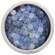 Lentejuelas biodegradables Si Si la Paillette - Tout Schuss - Azul x5ml