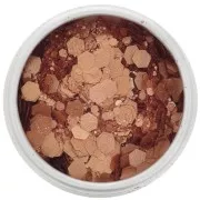 Copos Biodegradables Si Si la Paillette - Bigote de cobre - Cobre x5ml