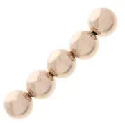 Bolita 4 mm Rose Gold filled x10
