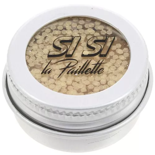 Purpurina Biodegradable Si Si la Paillette - Oro Claro Medio - Oro x5ml