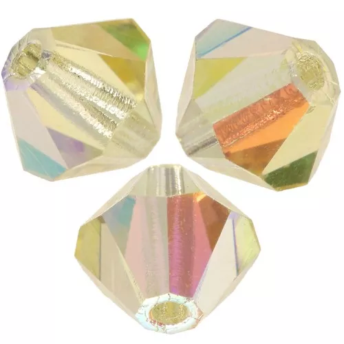 Cuentas tupis Preciosa - Bead arandela 5 mm - Jonquil AB x12
