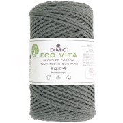 Bobina de cordón de algodón reciclado DMC 3 mm - Eco Vita 4 - Verde militar x 200m