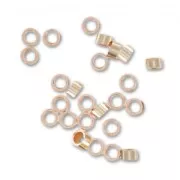 Chafas 1,9 mm Rose Gold filled x100