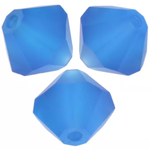Preciosa arandela beads - Bead arandela 5 mm - Capri Blue Matt x12