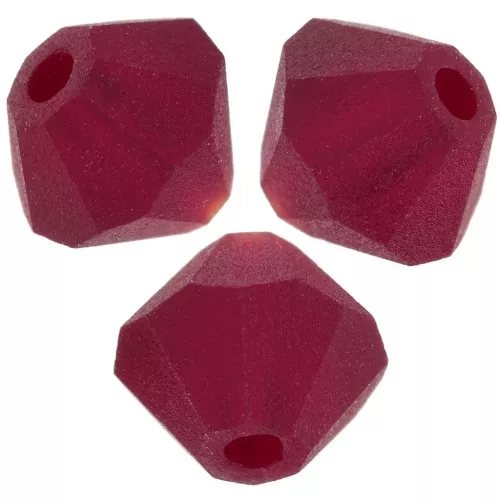 Preciosa beads - Bead arandela 5 mm - Siam Matt x12