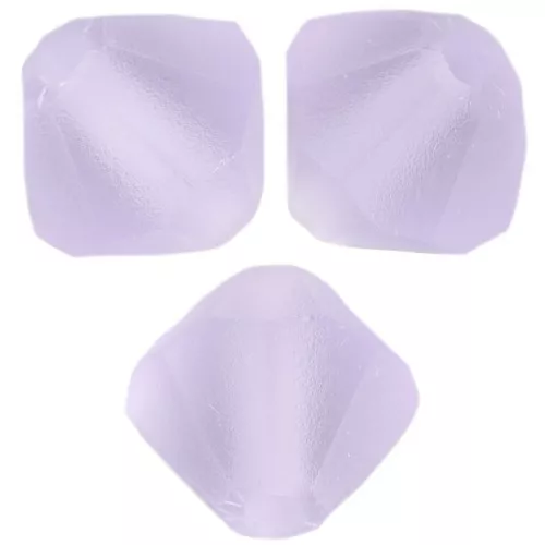 Preciosa cuenta rondelle 5 mm - Violet Matt x12