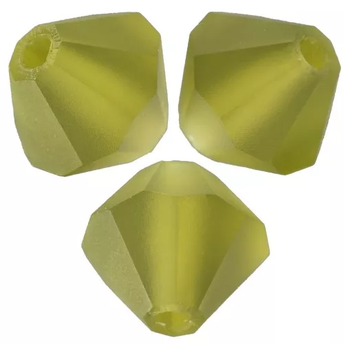 Preciosa rondelle beads - Bead rondelle 5 mm - Olivine Matt x12