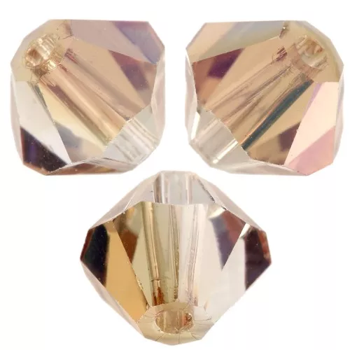Preciosa Spinning Beads - Cuenta rondelle 5 mm - Cristal Celsian x12