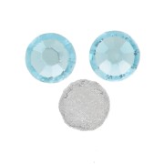 Strass Hotfix Cristal Preciosa 2 mm - Aqua Bohemica x36