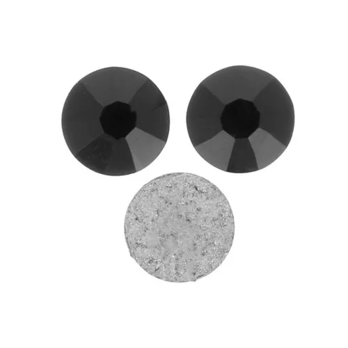 Strass Hotfix Cristal Preciosa 2 mm - Jet x36