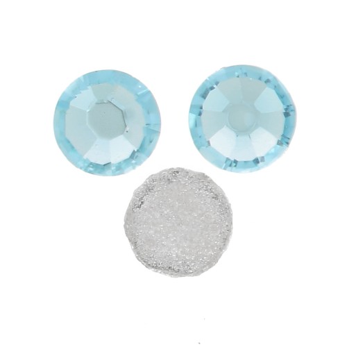 Strass para pegar Cristal Preciosa 2 mm - Aqua Bohemica x36