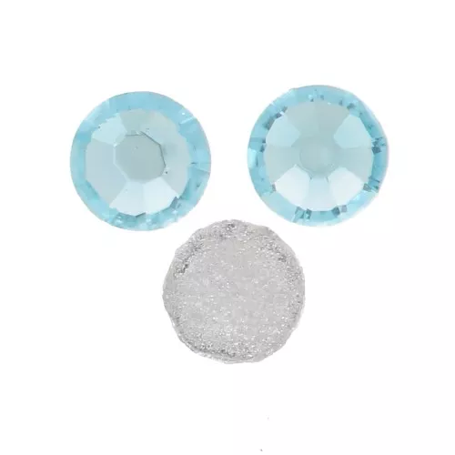 Strass para pegar Cristal Preciosa 2 mm - Aqua Bohemica x36