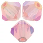 Cuentas arandela beads - Bead 6 mm - Rose Peach AB 2X x12