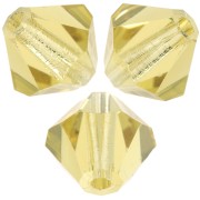 Cuentas tupis Preciosa - Bead rondelle 6 mm - Acid Yellow x12
