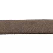 Cordón plano cuero 10 mm Bronce x30cm